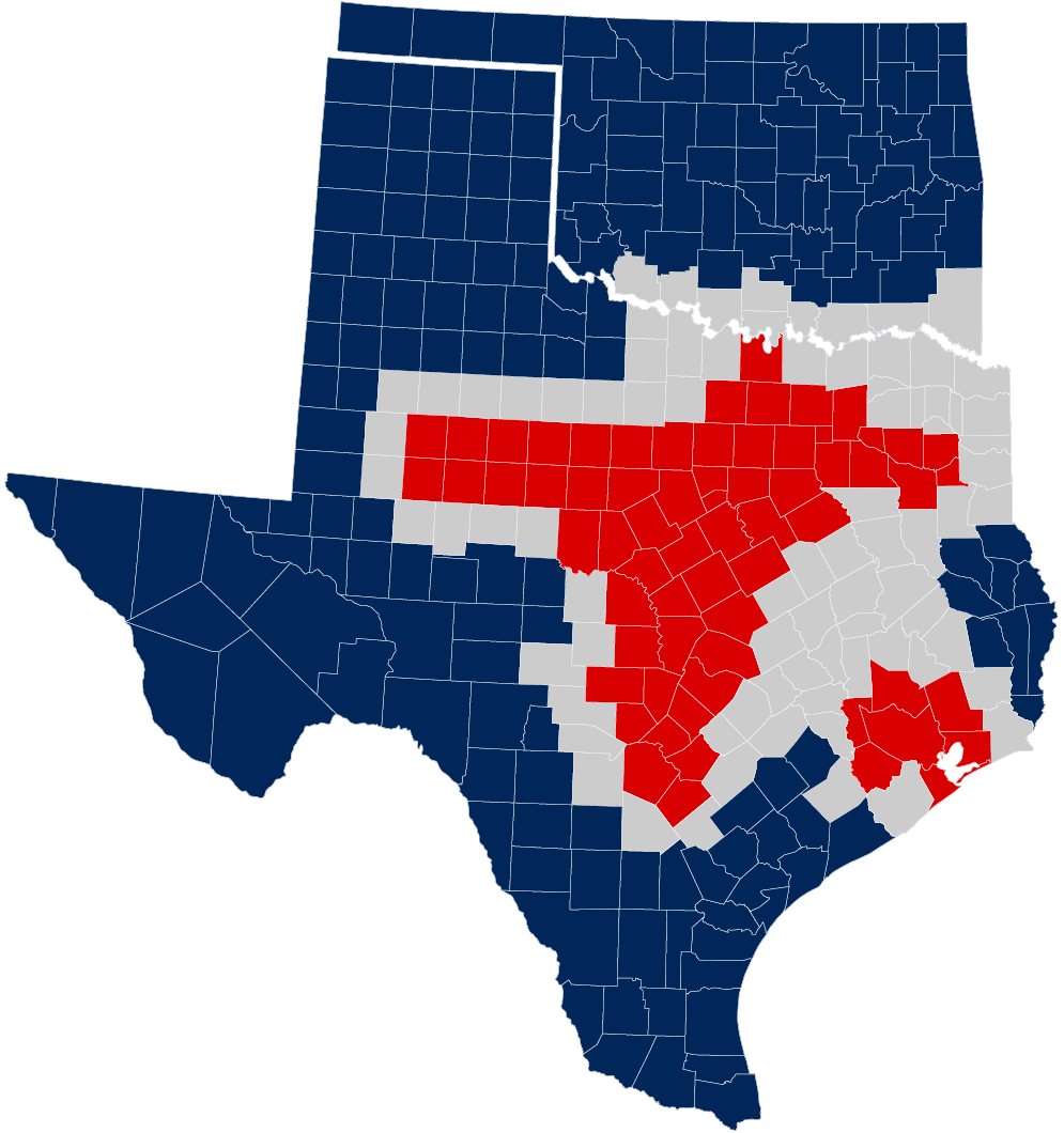 Texas Pallets Service Area - Texas Pallets LLC